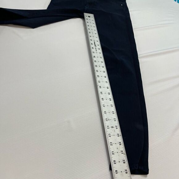 Adriano Goldschmied The Farrah Skinny High Rise Dark Blue Wash Denim Jeans Sz 28 - Picture 5 of 9